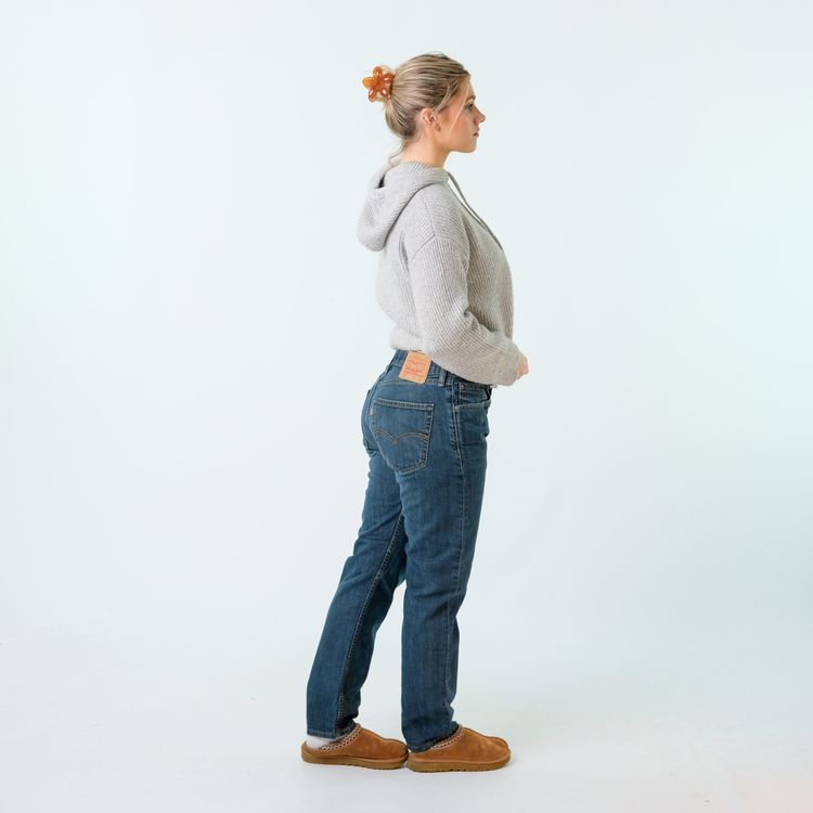 Immagine di Navy Blue y2ks Levi's 508 Denim Jeans Pants (32x30) 3