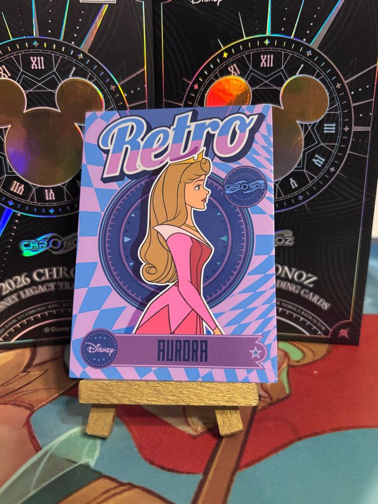 Disney Retro Aurora 088/100 Trading Card image 1