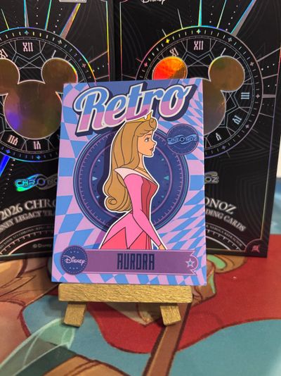 Disney Retro Aurora 088/100 Trading Card