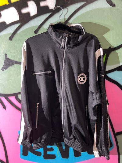Champion Black Zip-Up Jacket