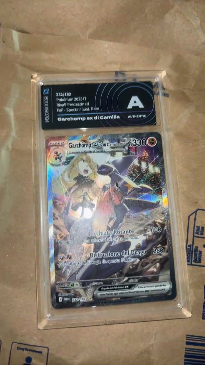 Pokemon Garchomp Ex Di Camilla 232/182 [2025 It] image 1