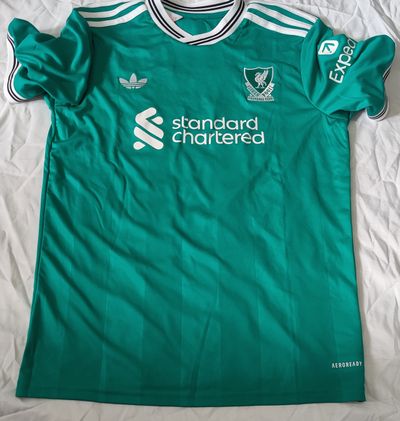 14 AGE M.SALAH Adidas Liverpool Football Club Jersey