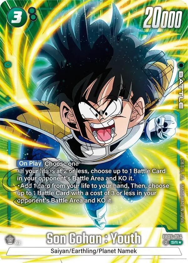 Son Gohan : Youth (FB05-054) ENG Fusion World obraz 1