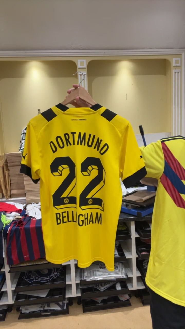 Puma 22 23 dortmund home puma shirt bellingham 22 medium product image