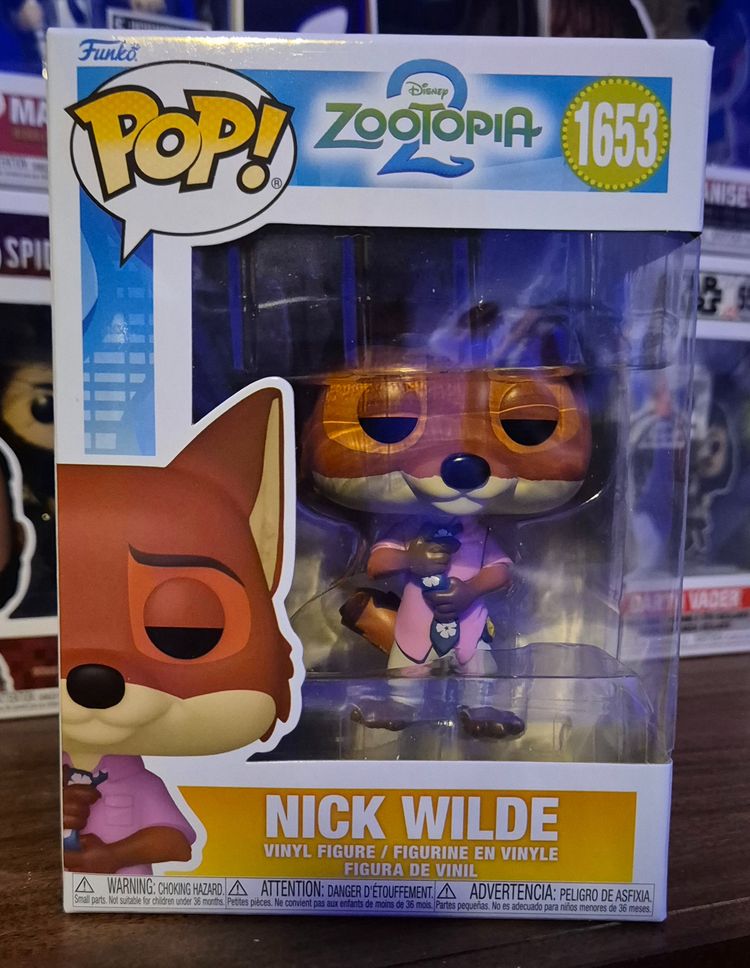 Funko Pop! Zootopia 2 Nick Wilde Vinyl Figure