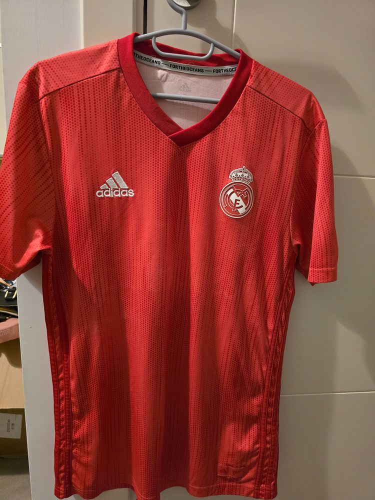 Adidas Red Real Madrid Football Jersey