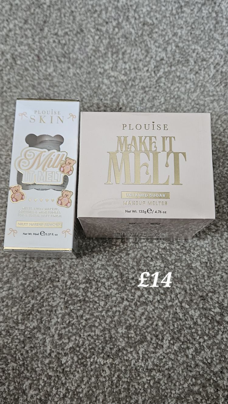Plouise Skin Milk Makeup Remover And Make It Melt Cleansing Balm