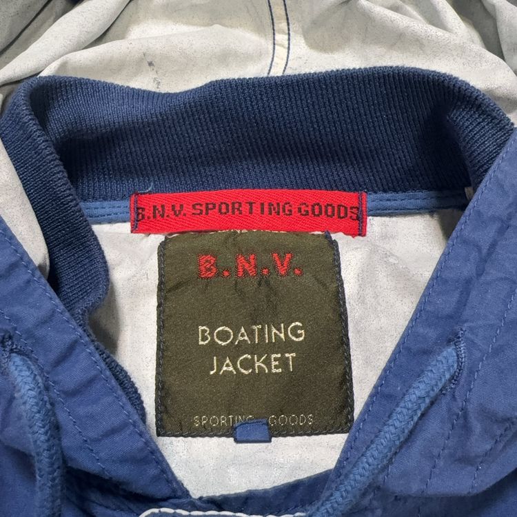 Boneville 1992 Cropped Boating Blue Jacket image 4