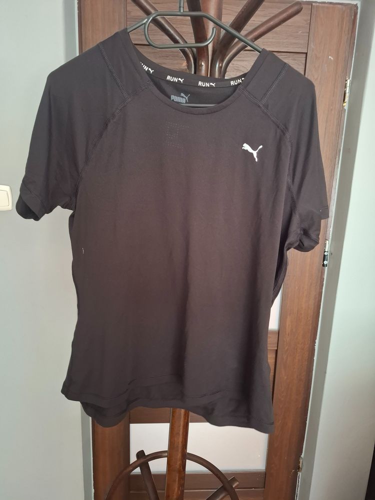 Puma Black Short Sleeve T-Shirt