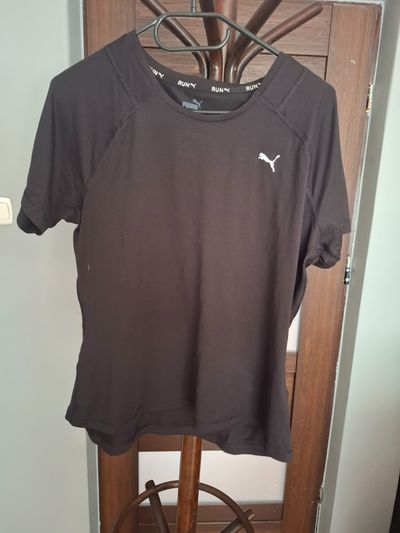 Puma Black Short Sleeve T-Shirt