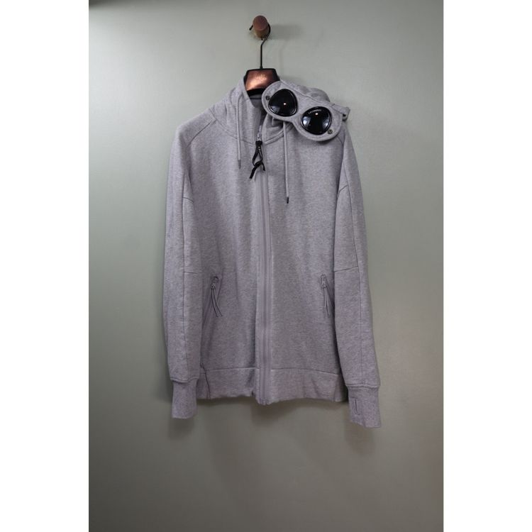C.P. Company Grey Goggle Hoodie