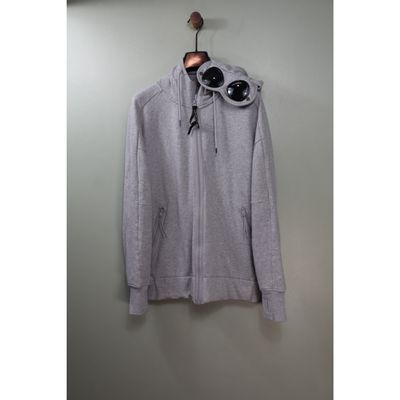 C.P. Company Grey Goggle Hoodie
