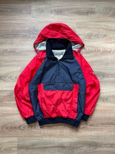 Vintage 90s Montbell Two Tone Quarter Zip Goretex Puffer (S/M)