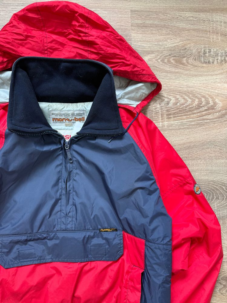 Vintage 90s Montbell Two Tone Quarter Zip Goretex Puffer (S/M) image 2