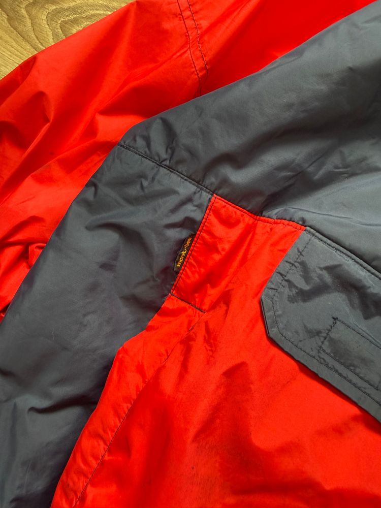 Vintage 90s Montbell Two Tone Quarter Zip Goretex Puffer (S/M) image 5