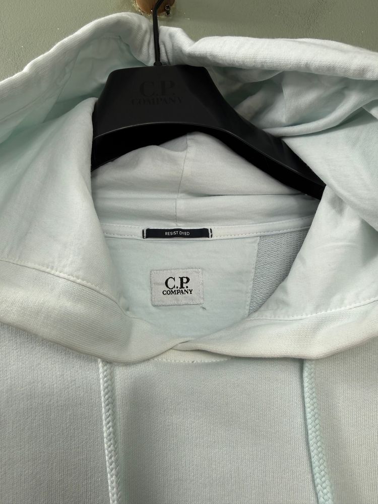 C.P. Company Ice Blue Hoodie obraz 3