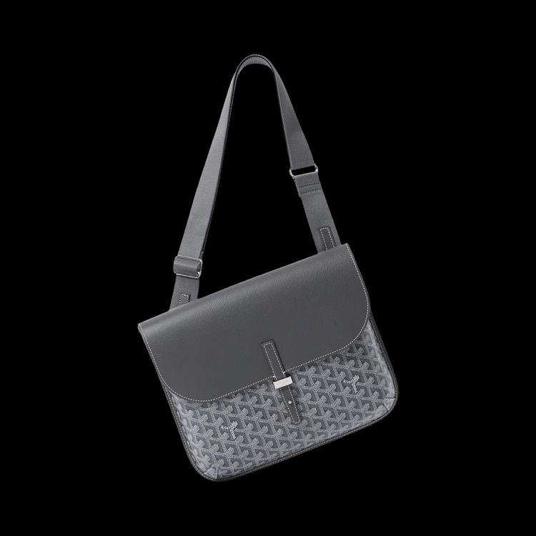 Goyard Coursier Messenger Bag Grey image 6