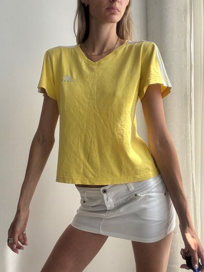 Adidas Yellow T-Shirt