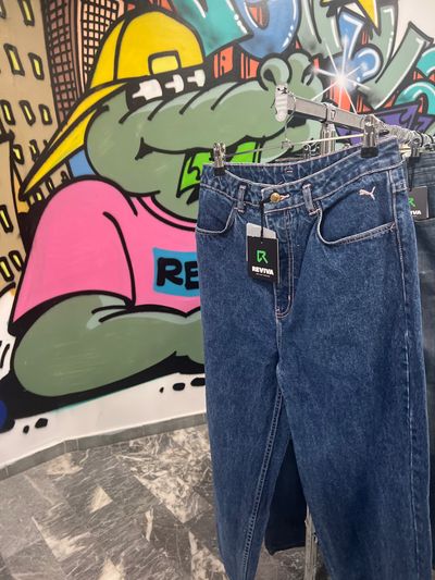 Puma Blue Denim Jeans