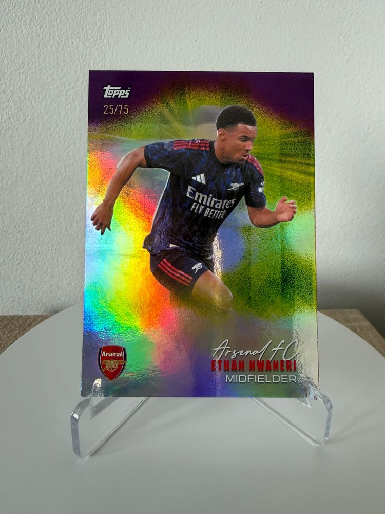 Ethan Nwaneri 25/75 Team Set Arsenal 25/26