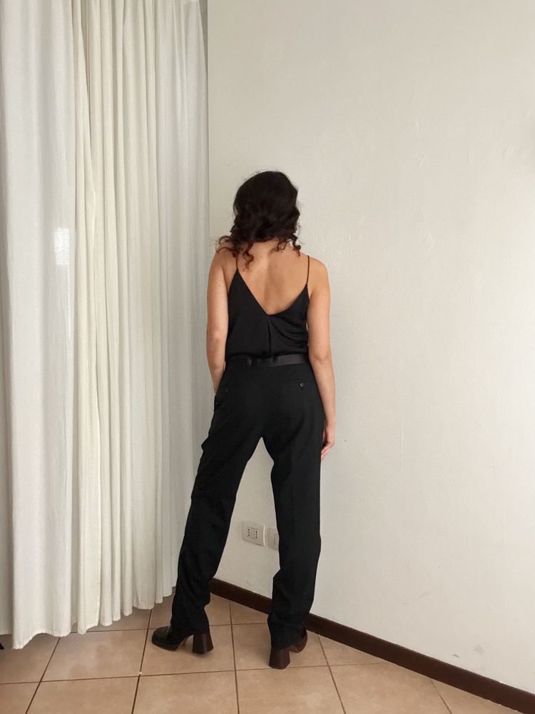 Completo lana nero 50 3