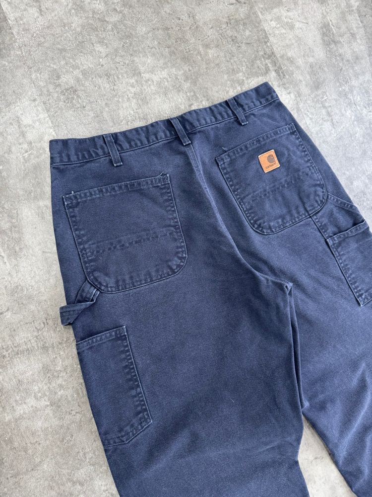Carhartt Navy Work Pants 3