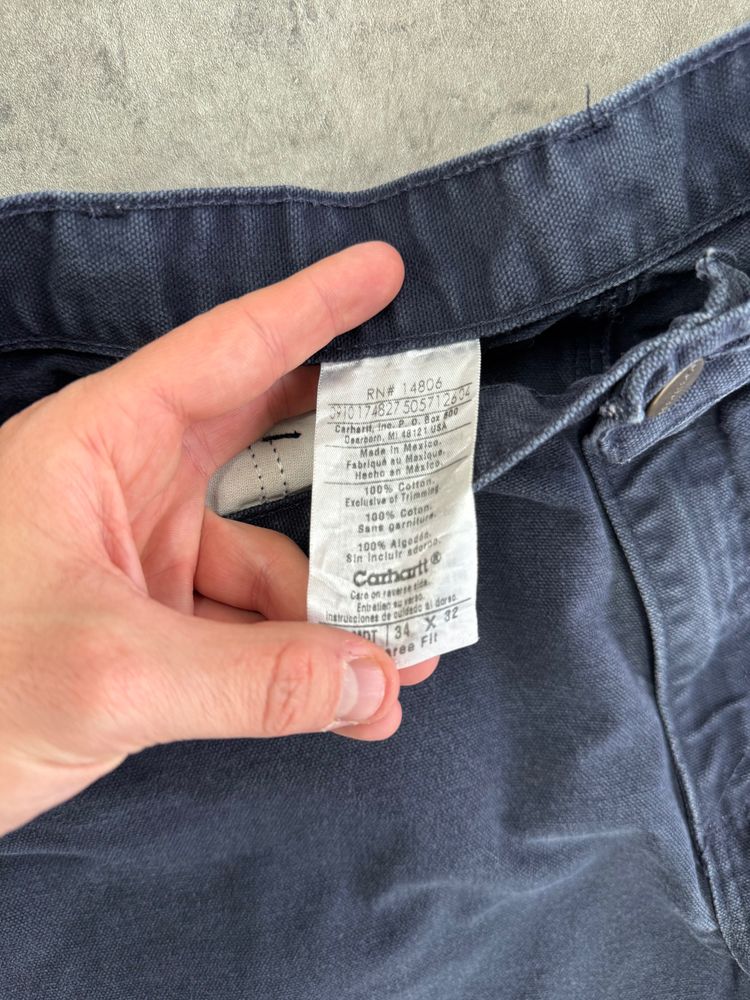Carhartt Navy Work Pants 4