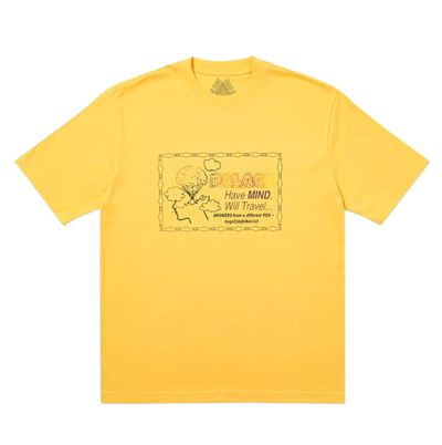 Palace Don't Call Me I'll Call You T-Shirt Yellow (Summer 2020)