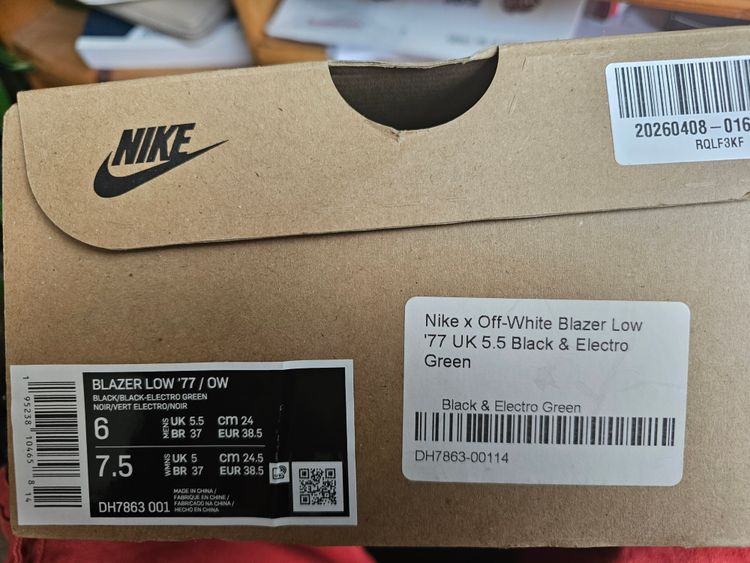 Nike/ Off-White Black Sneakers 4