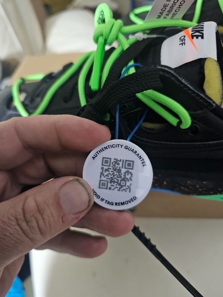Nike/ Off-White Black Sneakers 2