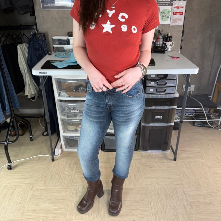Miss sixty 2000's super tommy denim straight leg jeans (M)