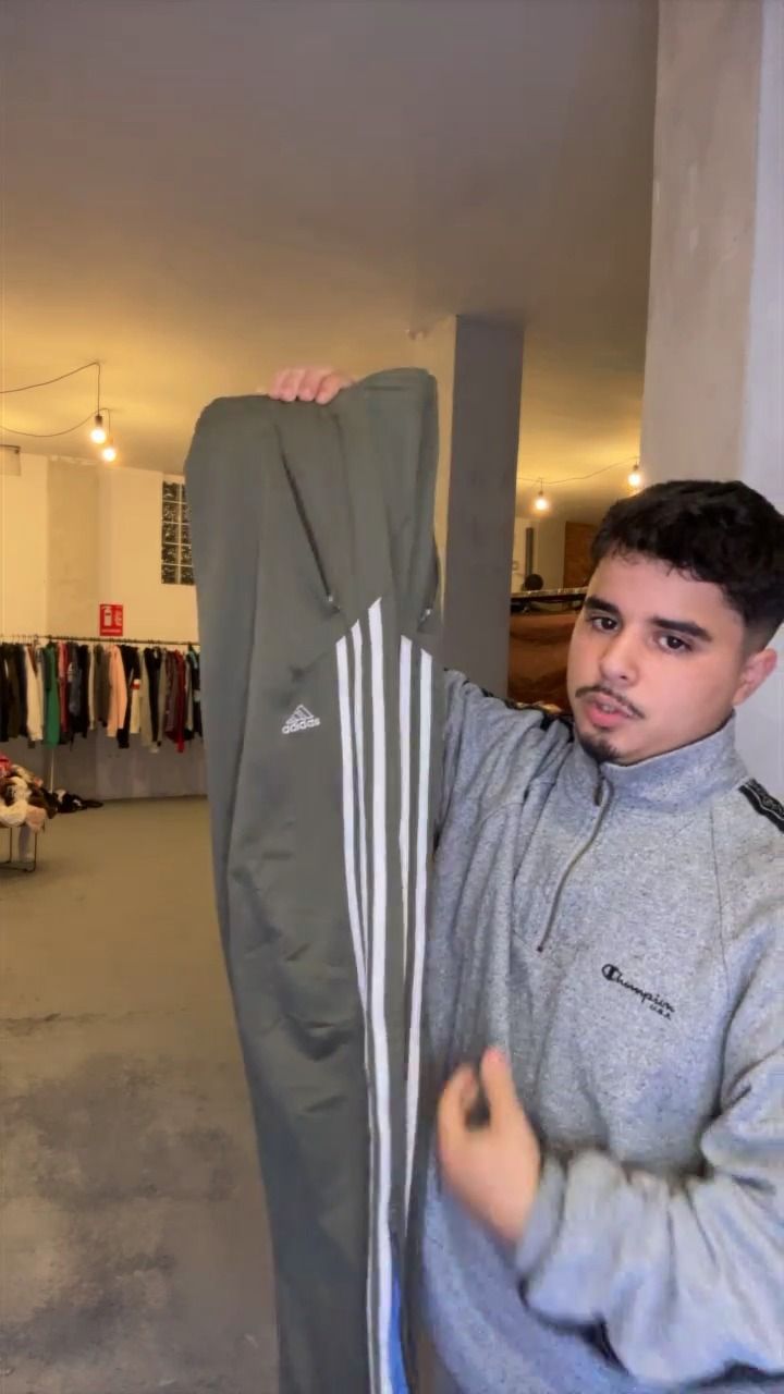 Track Pant Adidas M verde