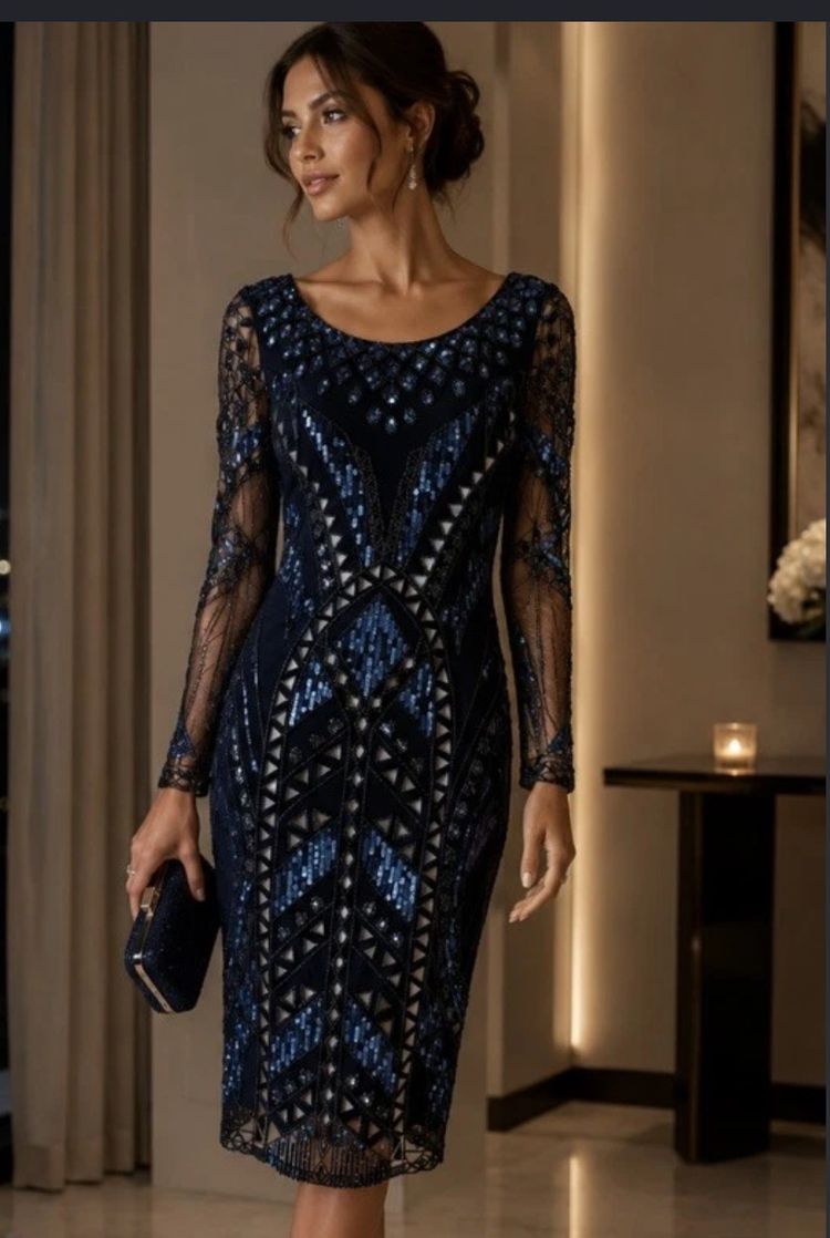 Joanna Hope Sequin Dress BNWT -£195 retail image 9