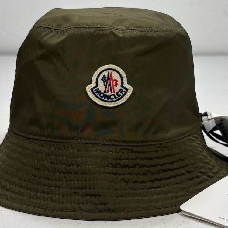 Moncler Reversible Bucket Hat Green Accessories image 2