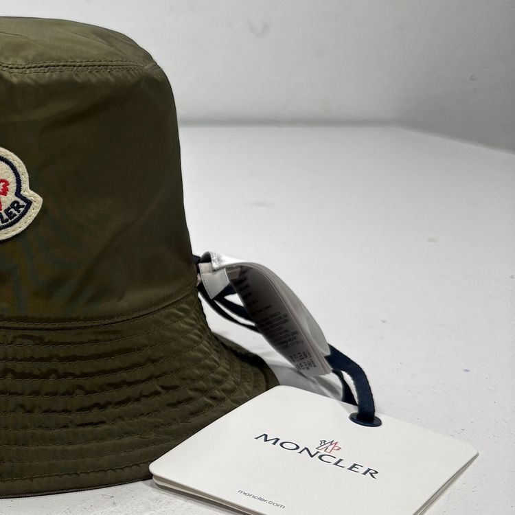 Moncler Reversible Bucket Hat Green Accessories image 7