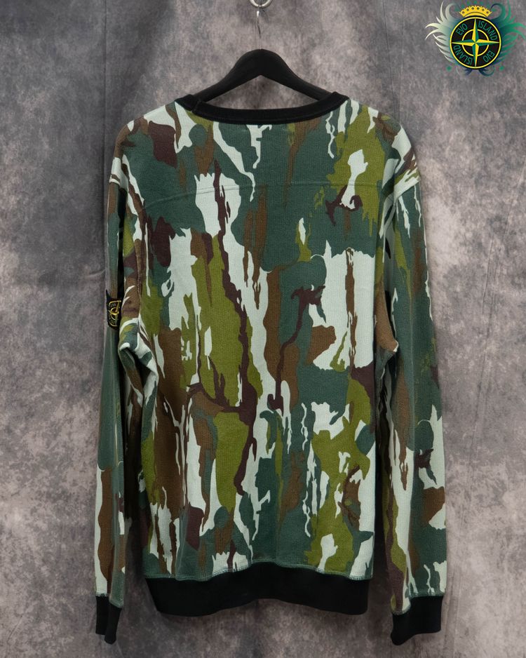 Stone Island Flowing Camo Sweater 6