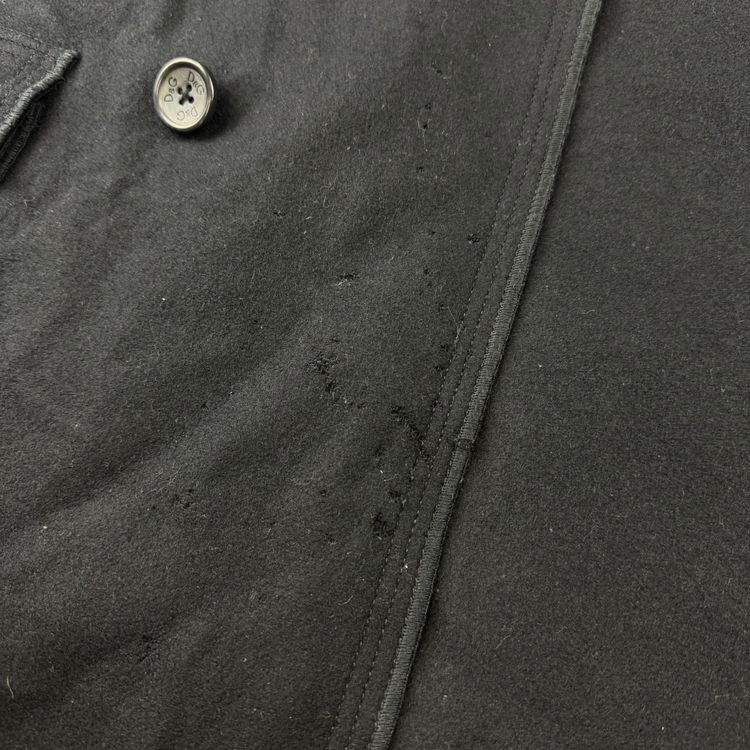 Dolce & Gabbana Double-Breasted Wool Peacoat Navy Rare obraz 5