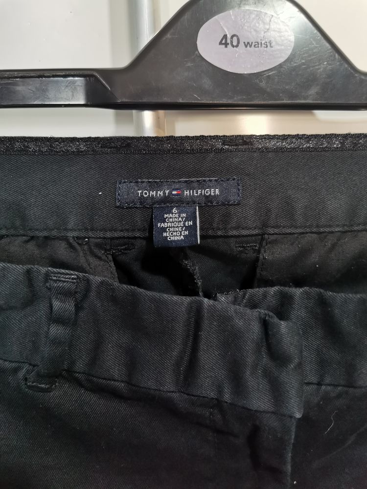 Tommy Hilfiger Black Pants image 3