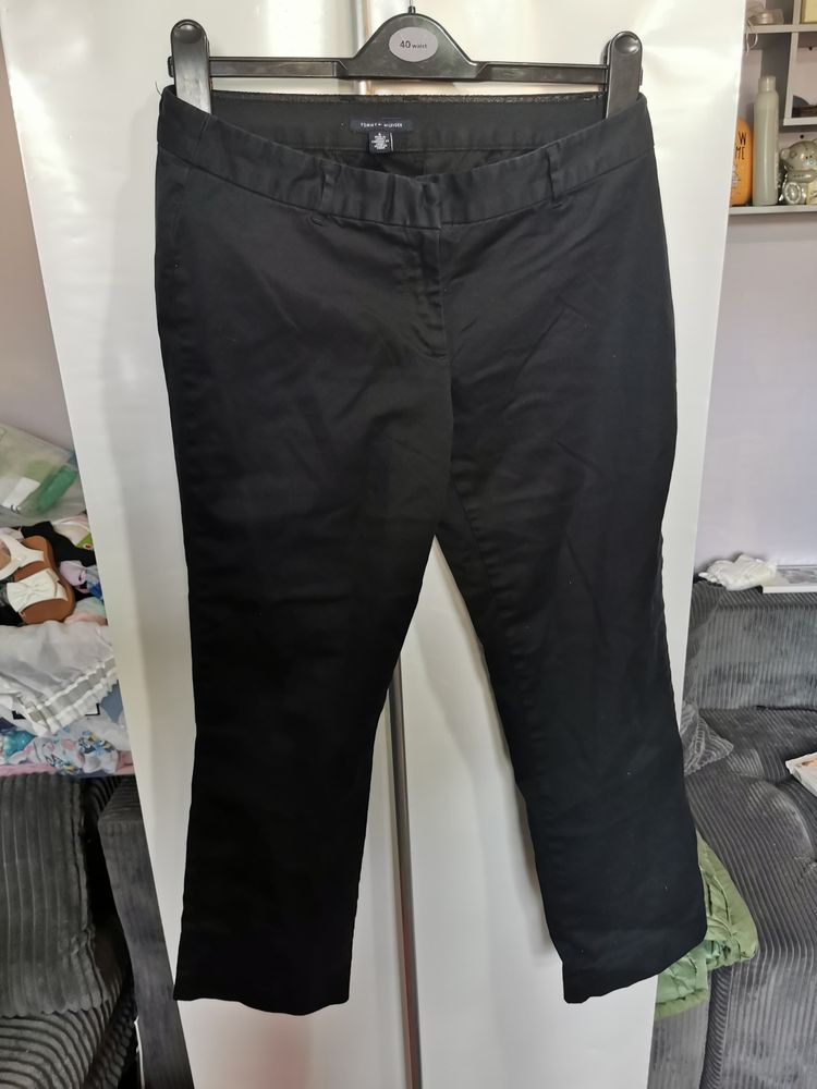 Tommy Hilfiger Black Pants image 1
