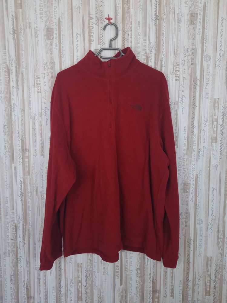 The North Face Red Fleece Pullover