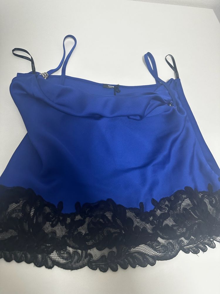 Versace Blue Camisole Top image 2