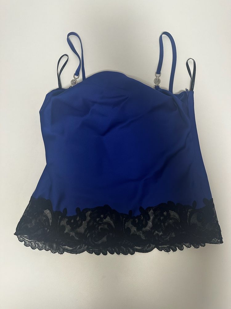 Versace Blue Camisole Top image 6