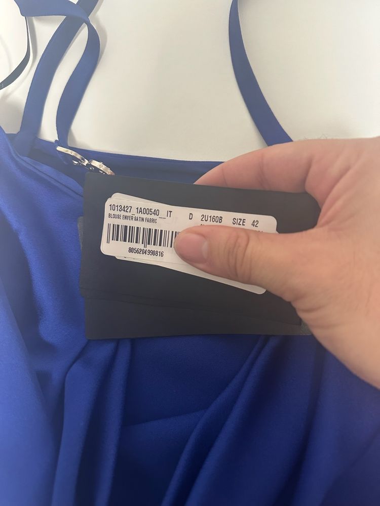 Versace Blue Camisole Top image 7