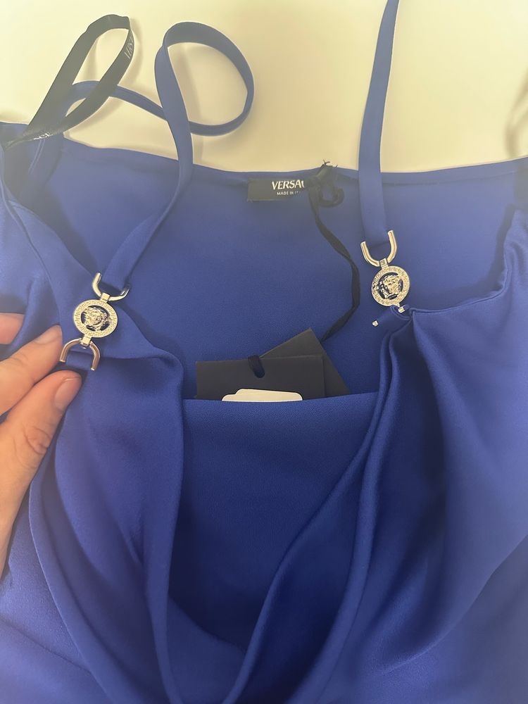 Versace Blue Camisole Top image 9