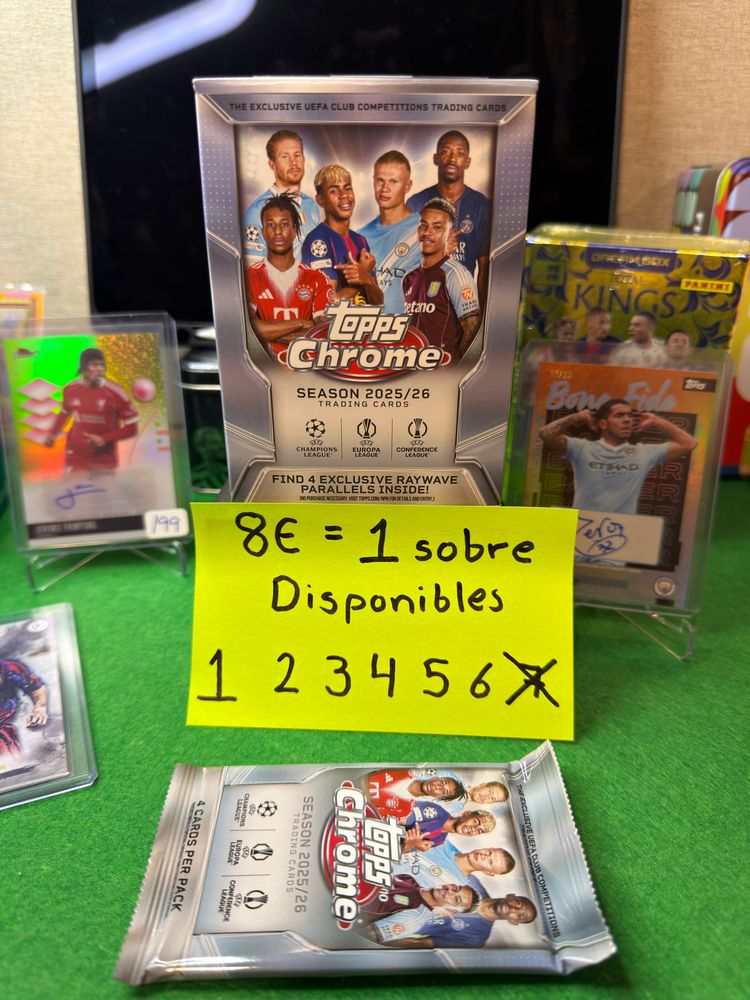 Topps 1 Sobre Topps Chrome Season 2025/26 product image