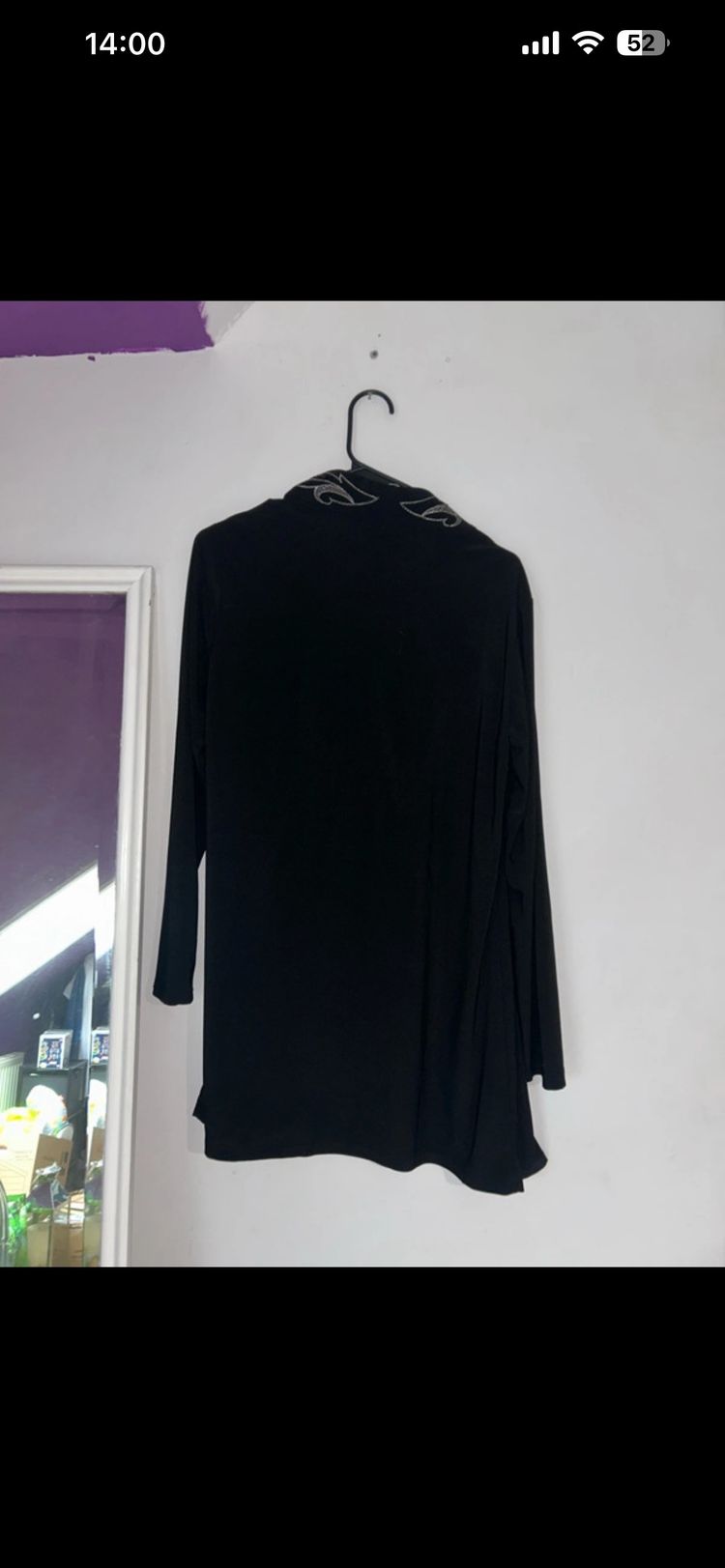 Studio Black Embellished Cardigan product image