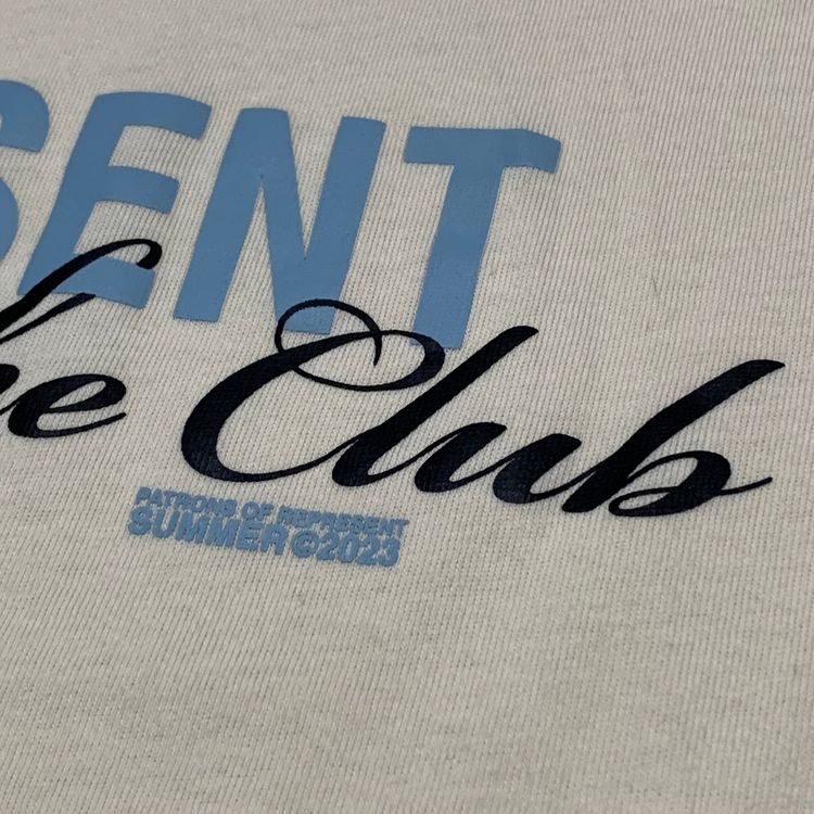 Represent Small Patron Of The Club Cream White Tee 2023 image 5