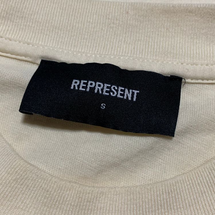 Represent Small Patron Of The Club Cream White Tee 2023 image 11