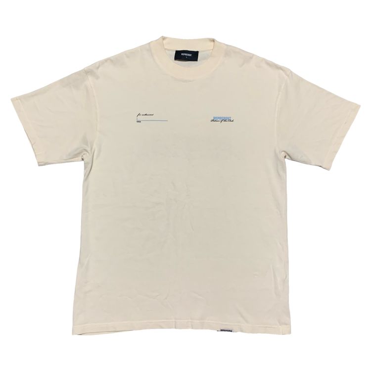 Represent Small Patron Of The Club Cream White Tee 2023 image 7