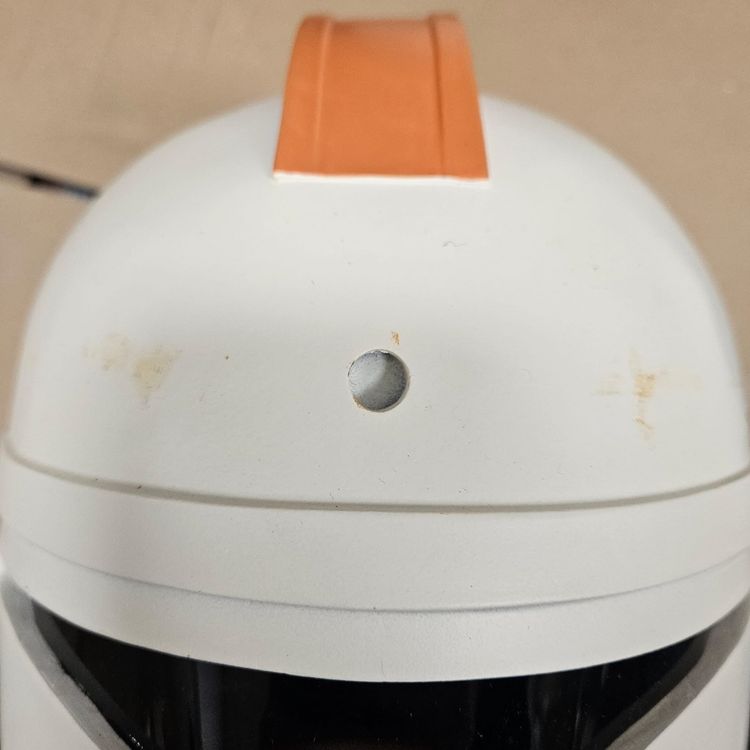 Star Wars Clone Trooper Commander Cody Phase 1 Resin Cosplay Helmet DAMAGED 11